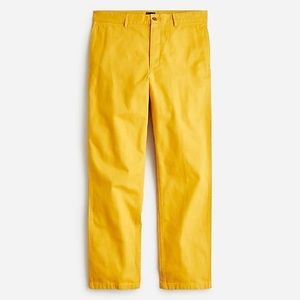 NWT! JCrew mens Utility worker pant in cotton-hemp size 32 waist and 34 length.